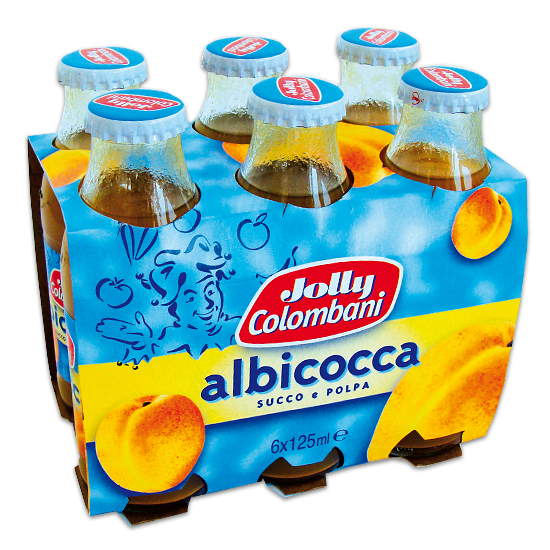 Succhi Di Frutta Albicocca 6 x 125 ml JOLLY