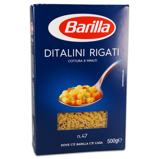 Barilla 47 Ditalini Rigati 500g