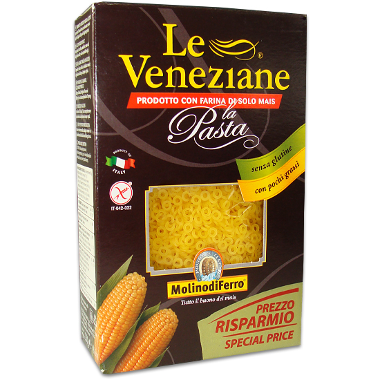 Anellini 250 g Glutenfrei LE VENEZIANE