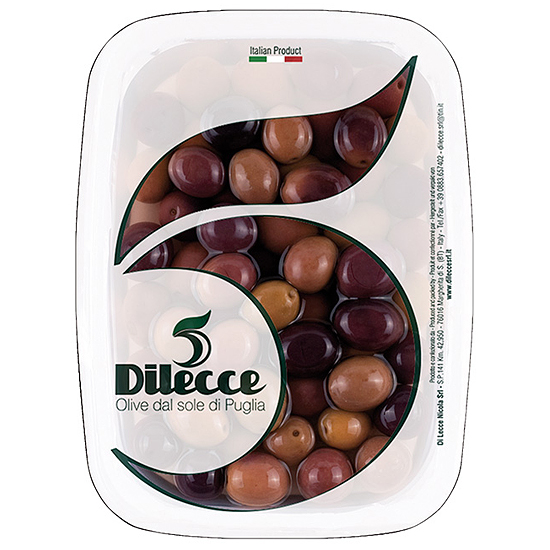 Olive Nere Peranzane 600 g DI LECCE / Schwarze Oliven