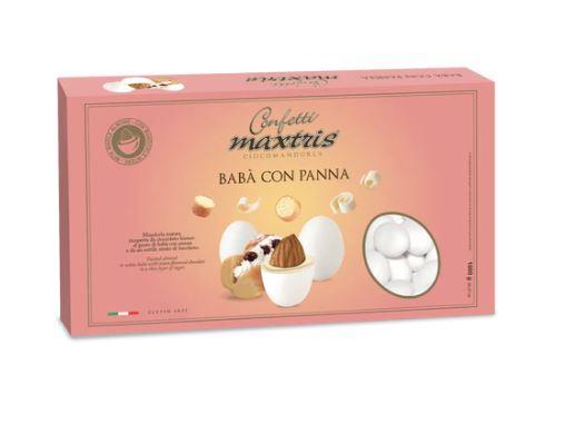 Ciocomandorla Babà con Panna 1kg CONFETTI MAXTRIS