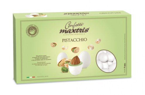Ciocomandorla Pistacchio 1kg CONFETTI MAXTRIS