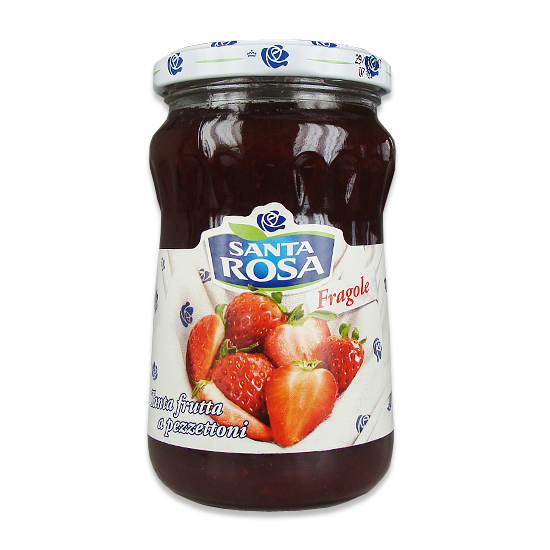 Marmellata alla Fragola / Erdbeermarmelade 350 g SANTA ROSA