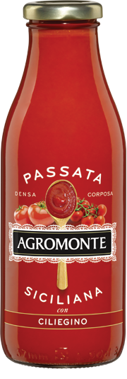Passata Siciliana con Ciliegino 520g AGROMONTE