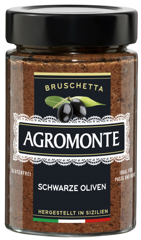 Pane & Pasta di Olive Nere 200g AGROMONTE