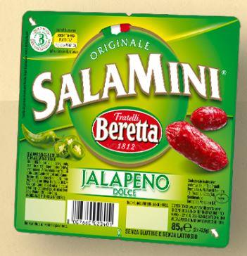 Salamini Jalapeno Dolce 85g BERETTA
