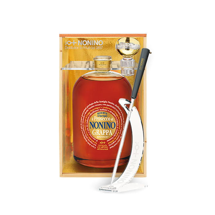 Grappa Prosecco Barriques Imperiale + Pipetta 6,3 L NONINO