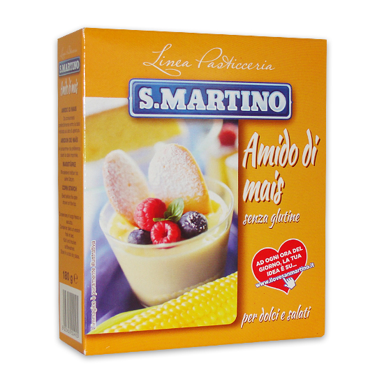 Amido di Mais Senza Glutine 180 g SAN MARTINO