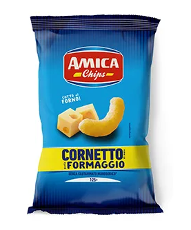 Cornetti Gusto Formaggio 125g AMICA CHIPS