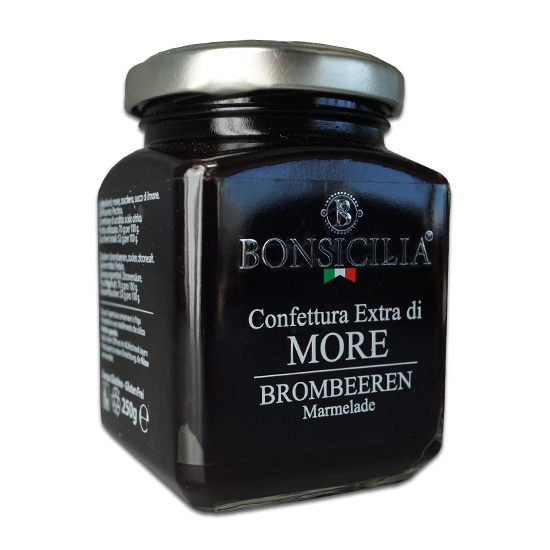 Confettura Extra di More / Marmelade aus Brombeeren 250g BONSICILIA