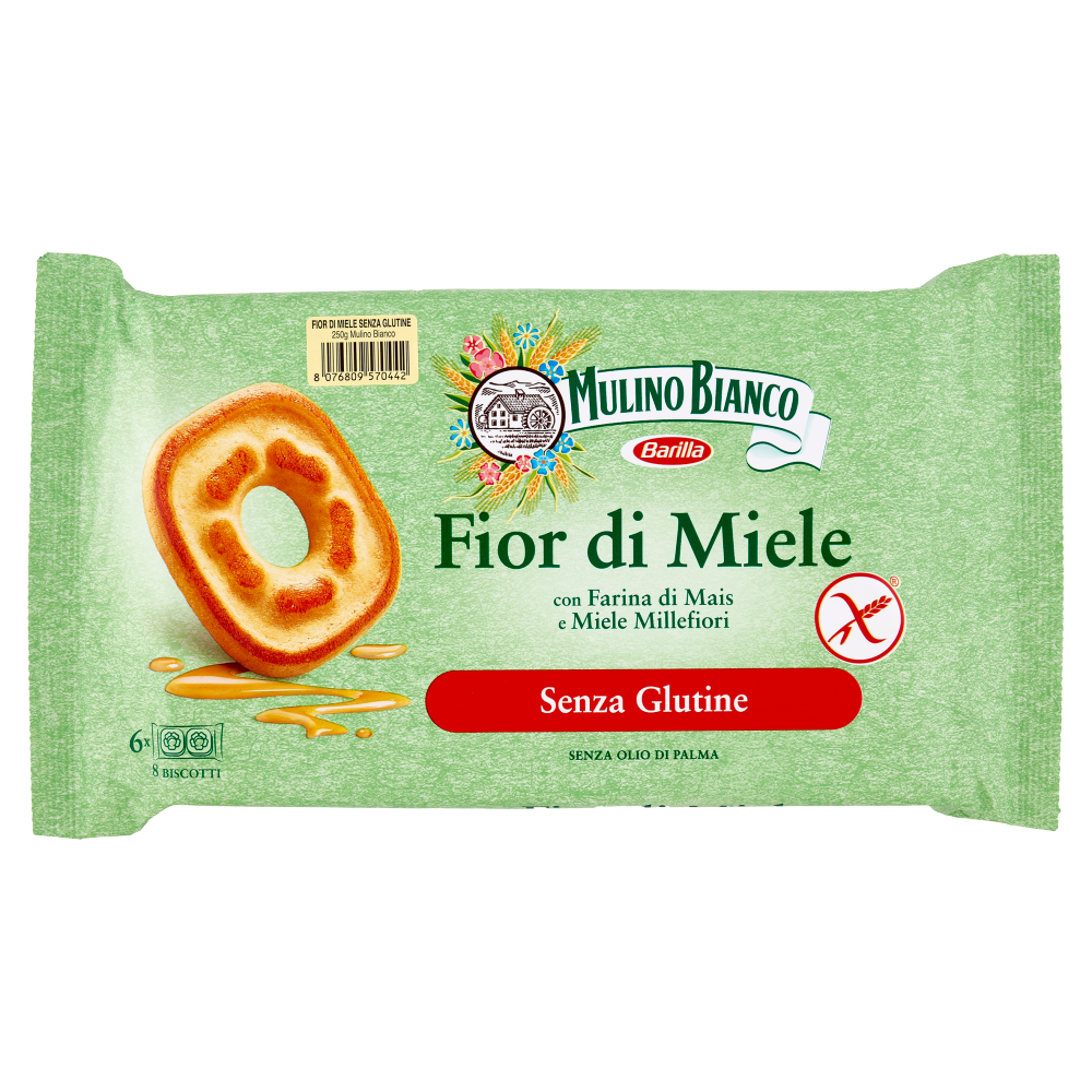 Frollini al Miele S/G e S/L 250g MULINO BIANCO
