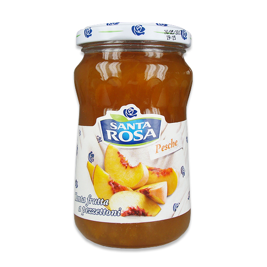 Marmellata alle Pesche / Pfirchsichmarmelade 350 g SANTA ROSA