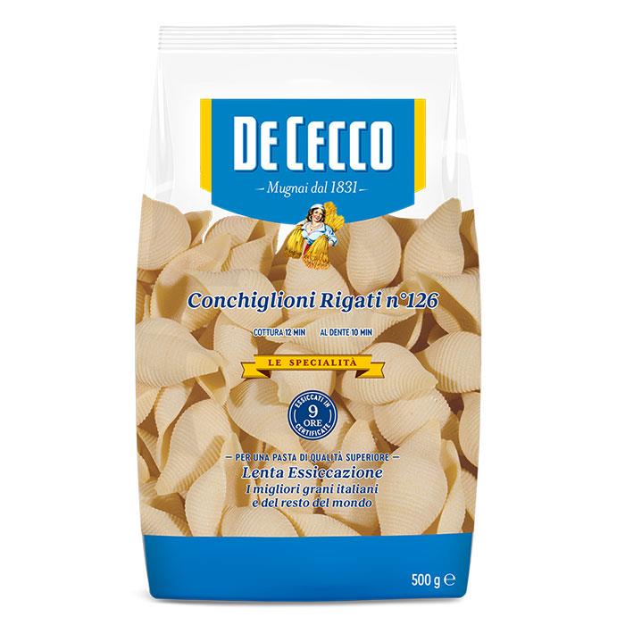 De Cecco 126 Conchiglioni Rigati 500g