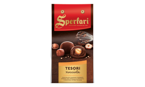 Praline di Cioccolato con Crema alla Nocciola 160g SPERLARI