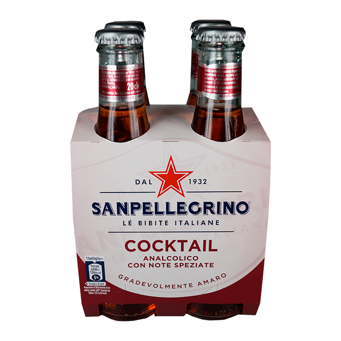 Cocktail 4 x 0,2 l SAN PELLEGRINO