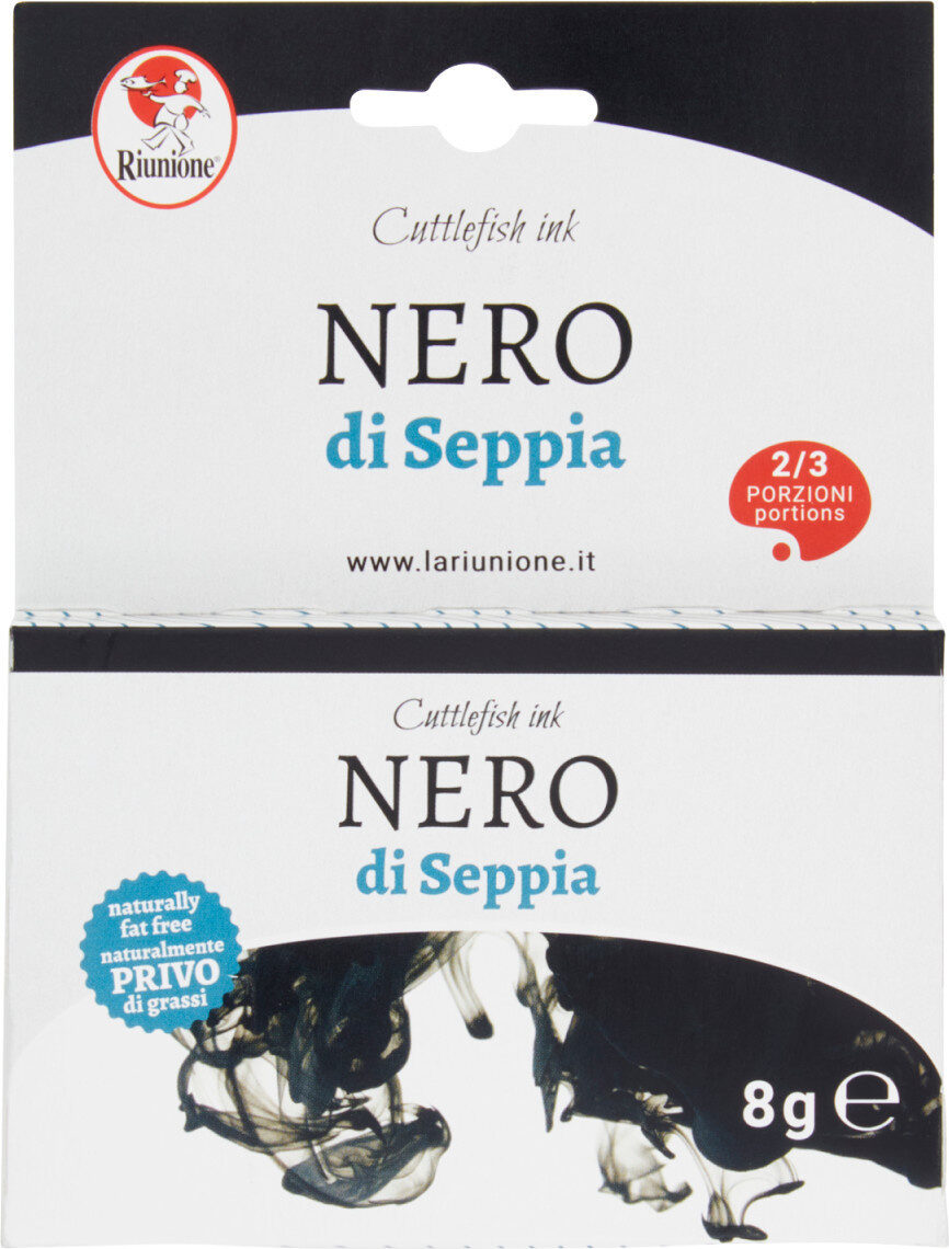 Nero di Seppia 2x4g RIUNIONE / Tntenfischtinte in Pulver