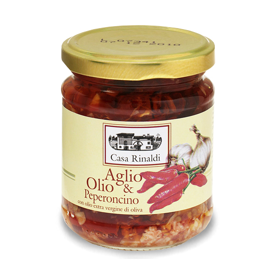 Aglio olio e peperoncino / Salsasoße 190 g CASA RINALDI