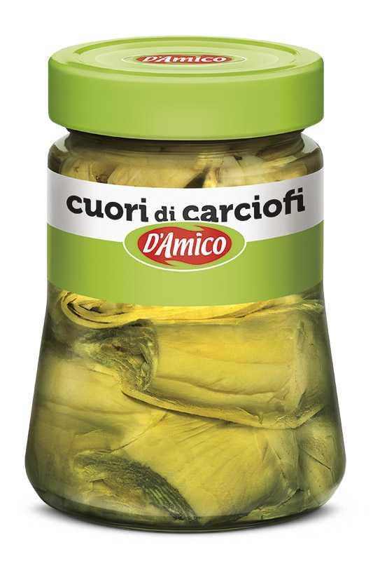 Cuori di Carciofi 280g D'AMICO / Artischocken Herzen 280g