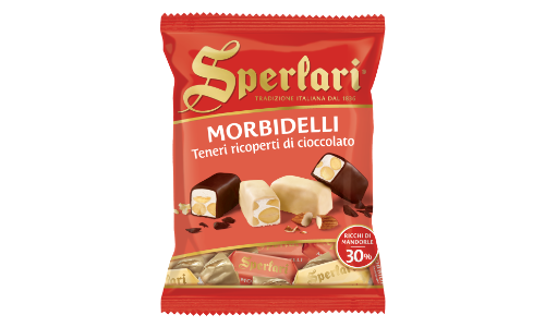 Morbidelli Teneri Ricoperti di Cioccolato 117g SPERLARI