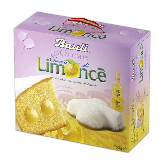 Colomba Limonce 750 g BAULI / Osterkuchen mit Zitronencreme