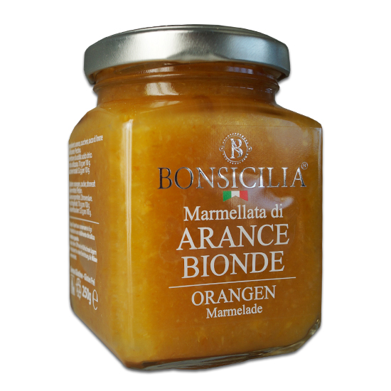 Marmellata di Arance / Marmelade aus Orangen 250g BONSICILIA