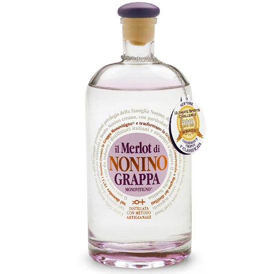 Grappa il Merlot di Nonino 0,7 L NONINO Grappa il Merlot di Nonino 0,7 L NONINO