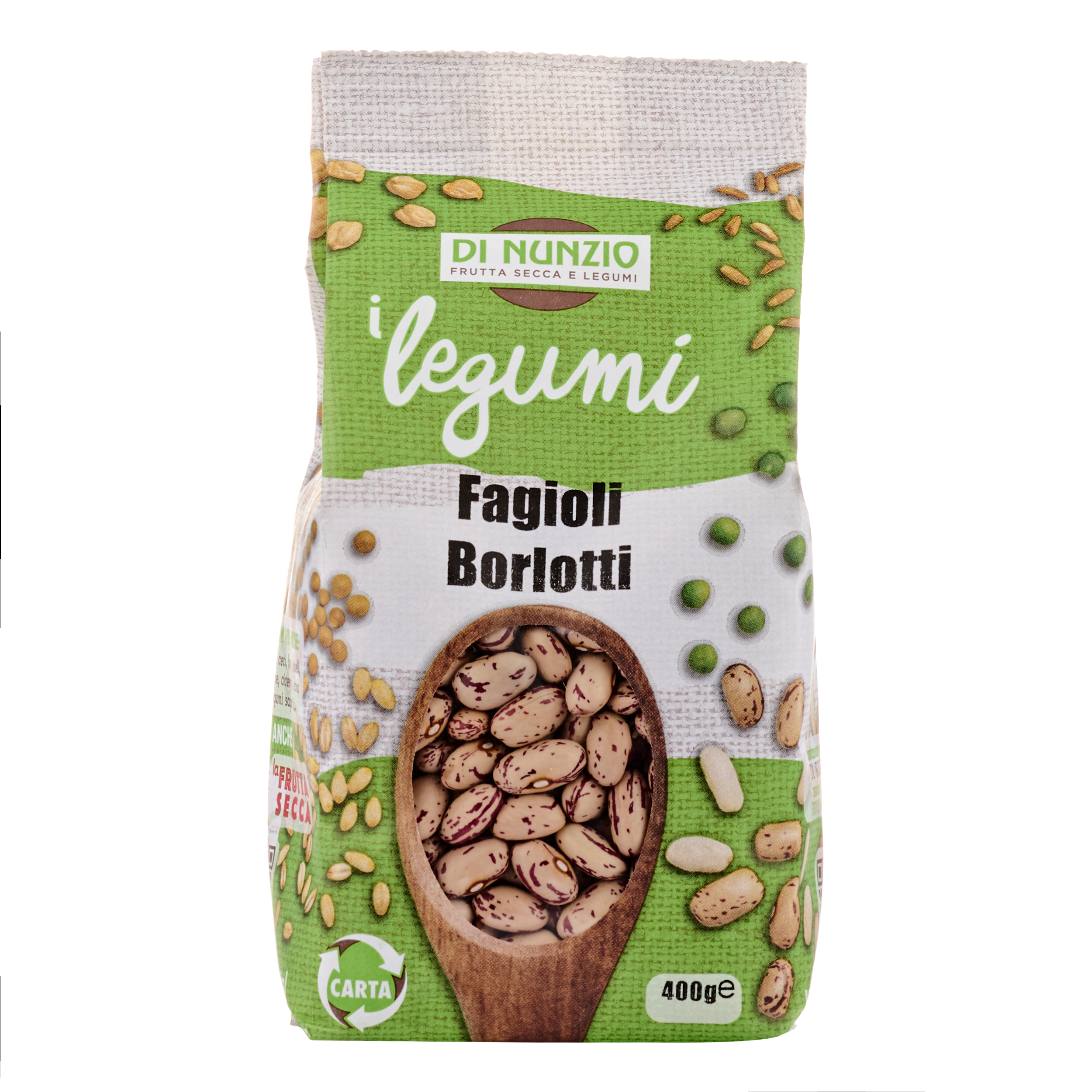 Fagioli Borlotti 400g DI NUNZIO