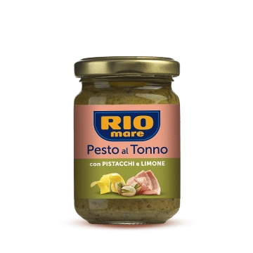 Pesto al Tonno con Pistacchi Limone 130g RIO MARE