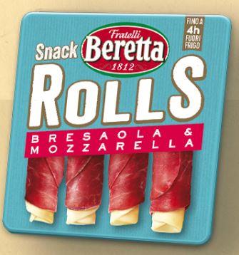 Snack Rolls Bresaola & Mozzarella 60g BERETTA