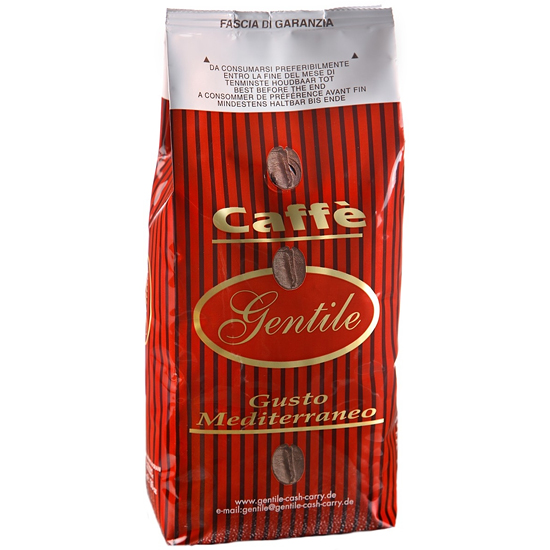 Caffe‘ Gentile in Grani 250 g Gusto Mediterraneo