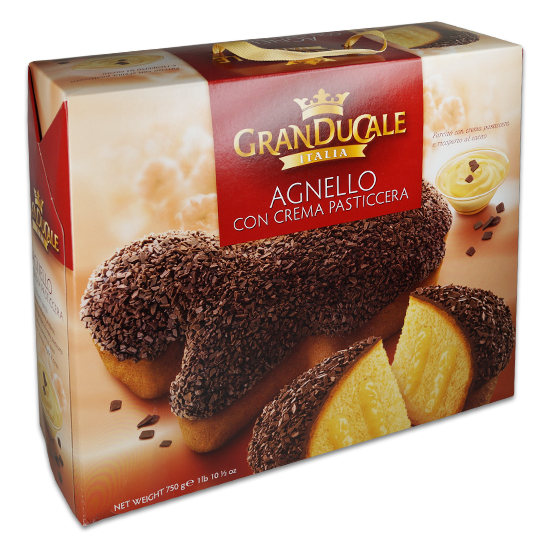 Agnello con Crema Pasticcera / Osterkuchen mit Sahnefüllung 750 g IL VECCHIO FORNO