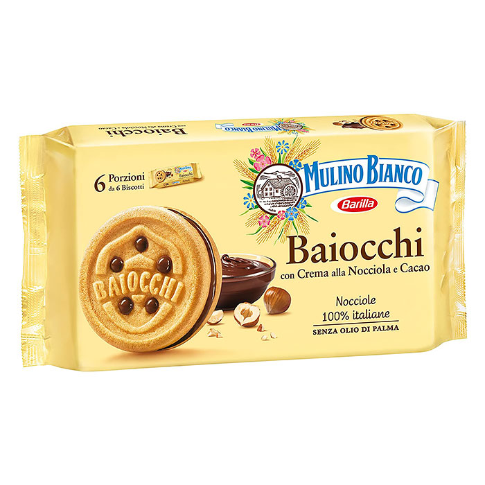 Baiocchi Nocciola Cacao 336g MULINO BIANCO