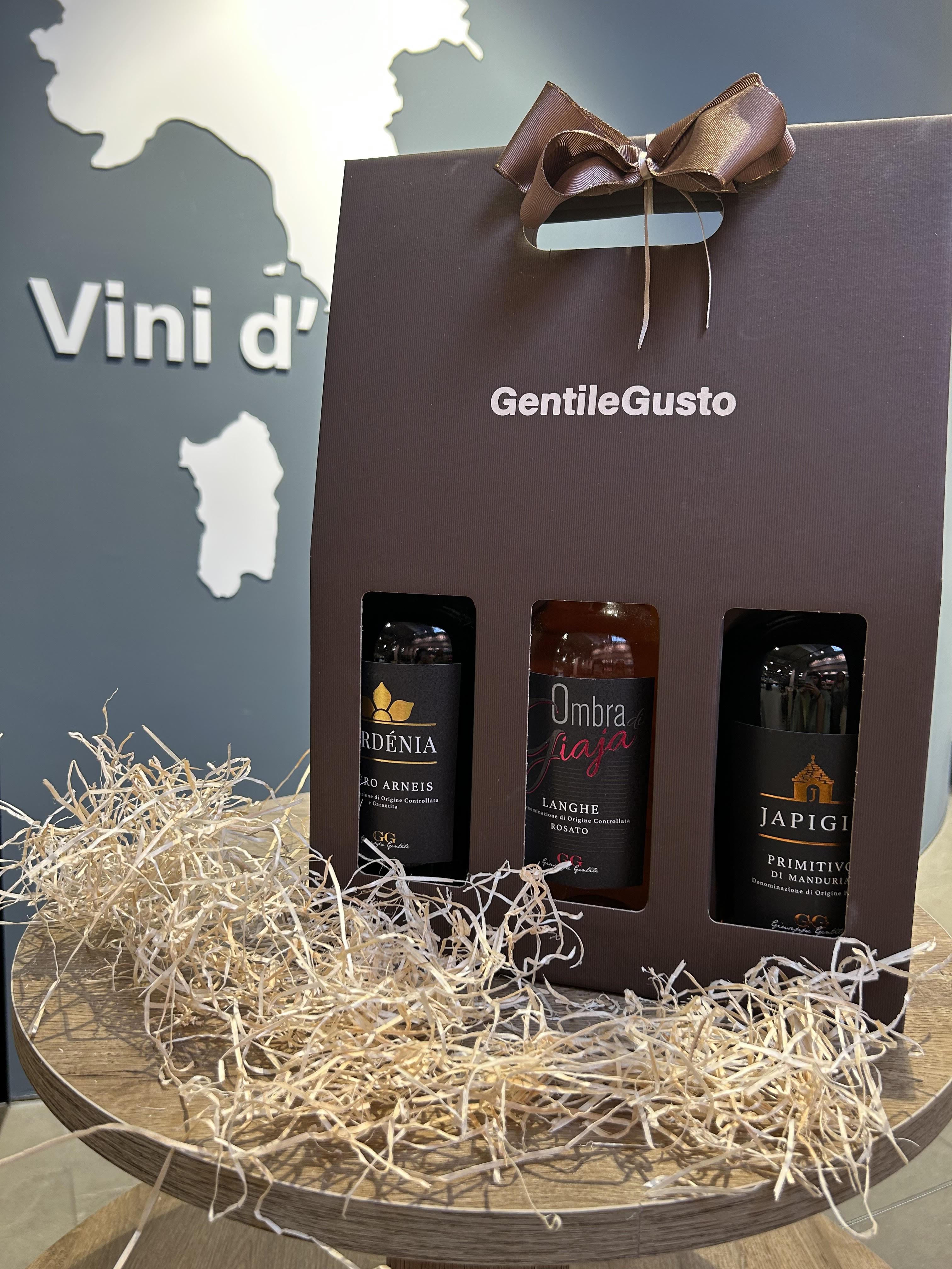 Geschenkset 3 Flaschen Gardènia Giaja Japigia