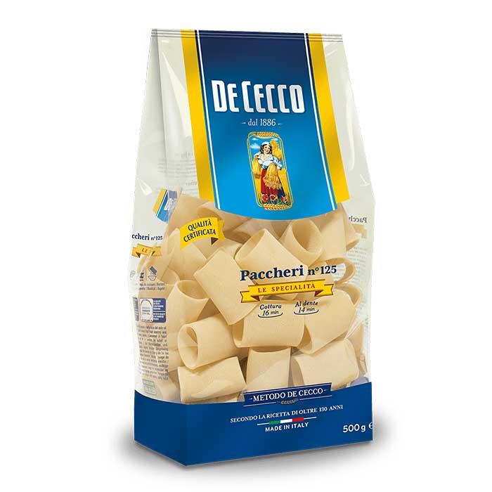 De Cecco 125 Paccheri 500g