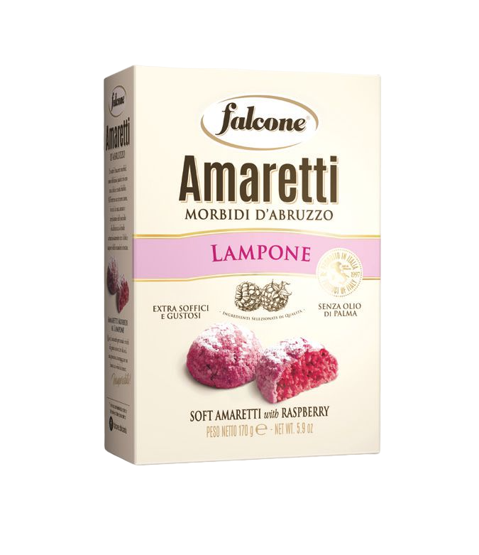 Amaretti Morbidi Lampone 170g FALCONE