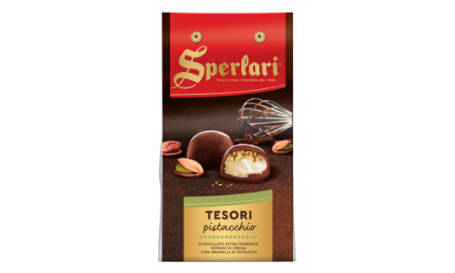 Praline di Cioccolato con Crema di Pistacchio 160g SPERLARI