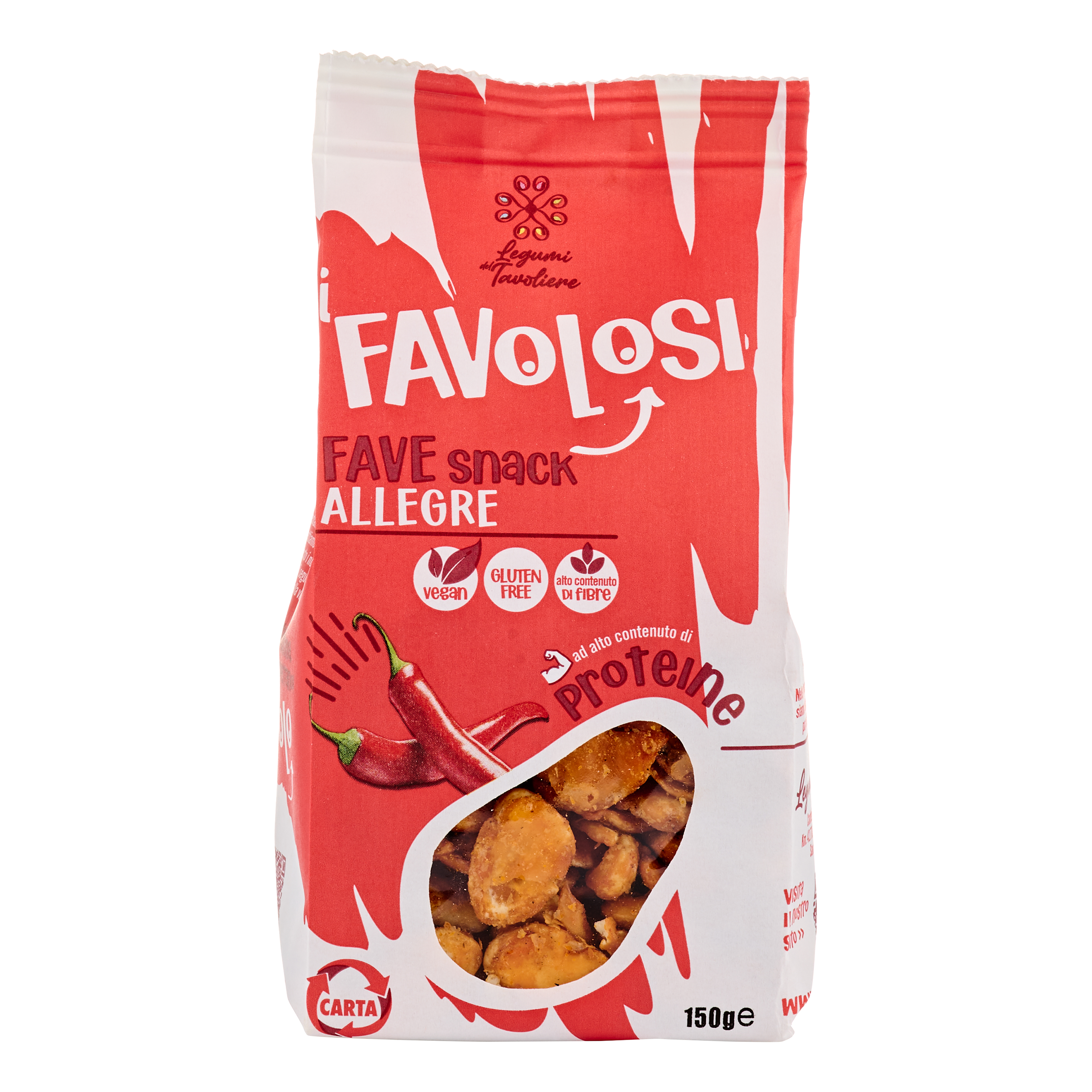 I Favolosi Fave Snack Allegre 150g DI NUNZIO