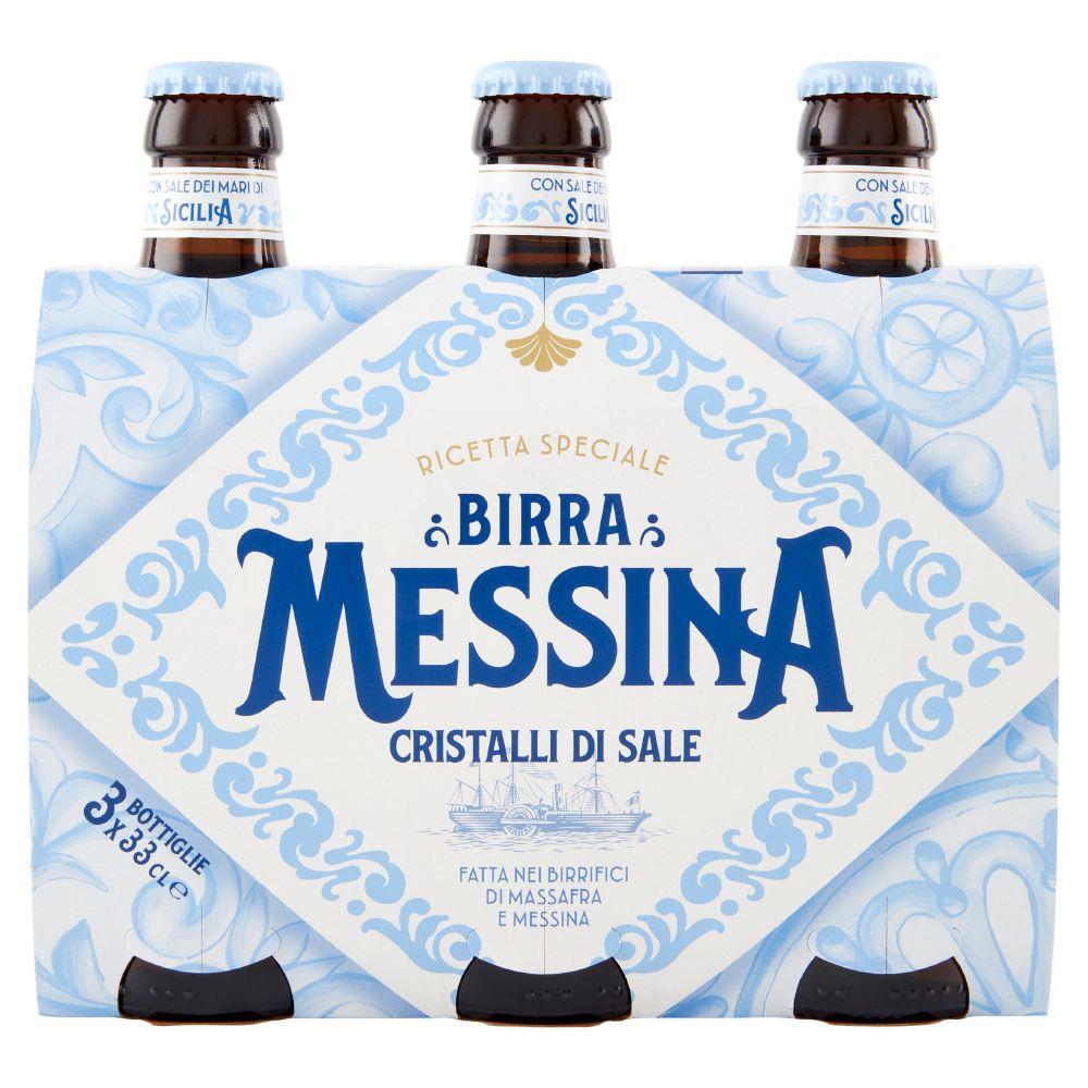 Birra Messina Cristalli di Sale 3 x 33cl