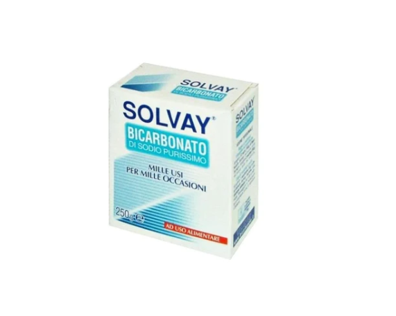Bicarbonato di Sodio Purissimo 250g SOLVAY 