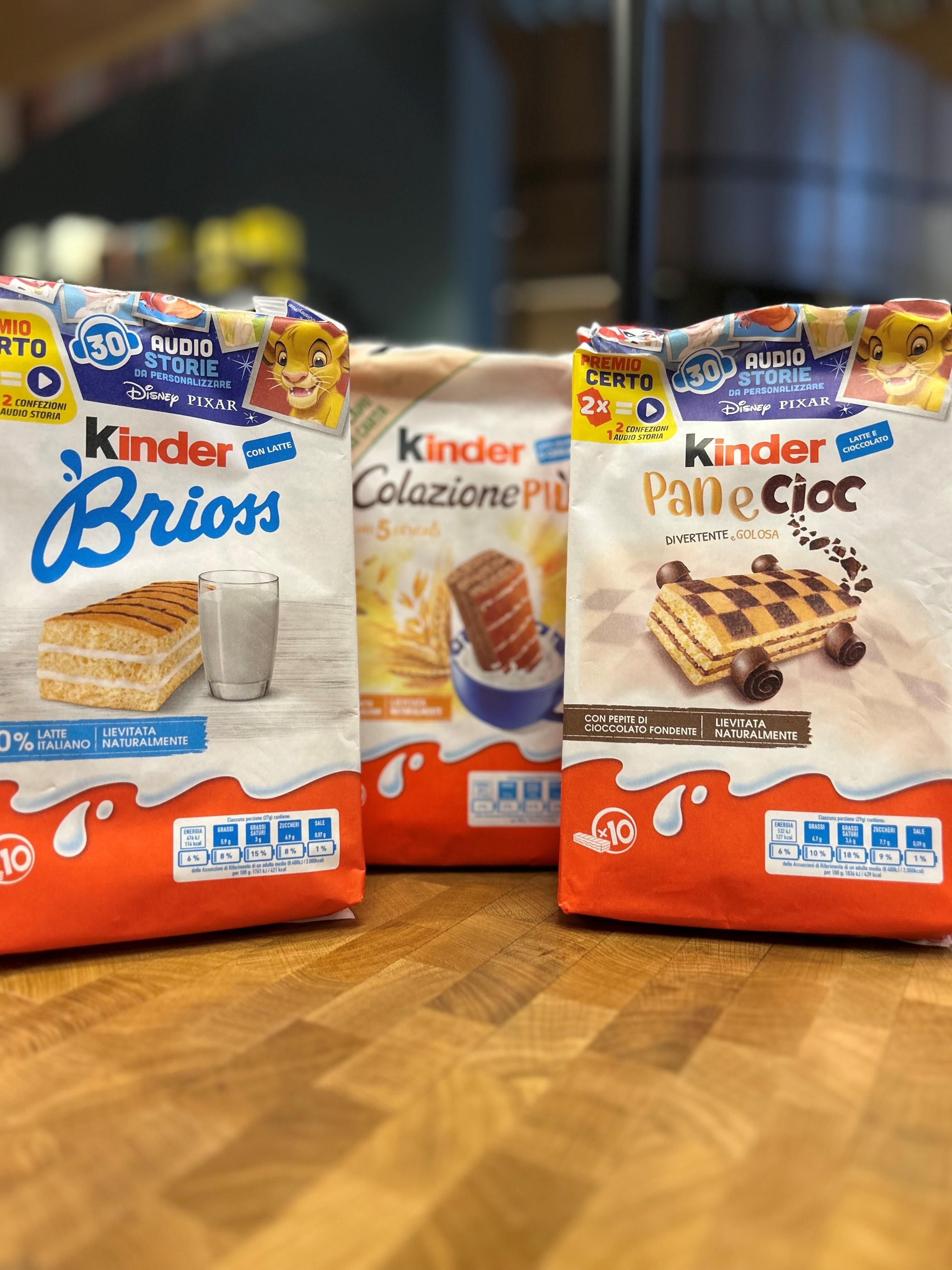 Kinder Sparset - Brioss, Pan e Cioc & Colazione Più Kinder Sparset - Brioss, Pan e Cioc & Colazione Più