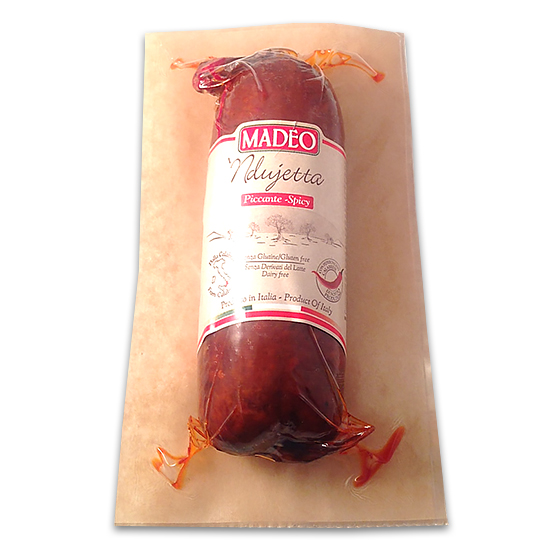 Ndujetta Calabrese Piccante / Scharfe Salami zum Streichen 250 g MADEO