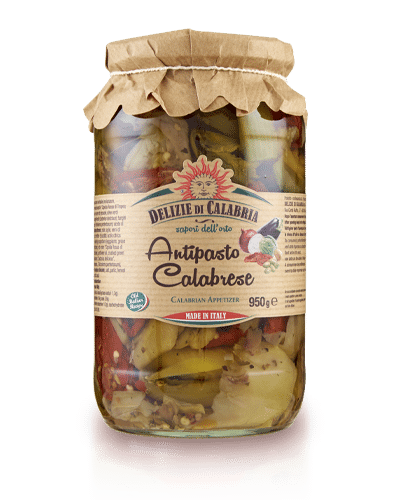 Antipasto Calabrese 530g DELIZIE DI CALABRIA / Gemischte Antipastigemüse aus Kalabrien