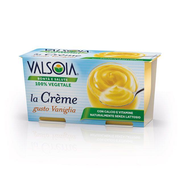 La Crème Gusto Vaniglia 230g VALSOIA / Vanilledessert aus Sojamilch