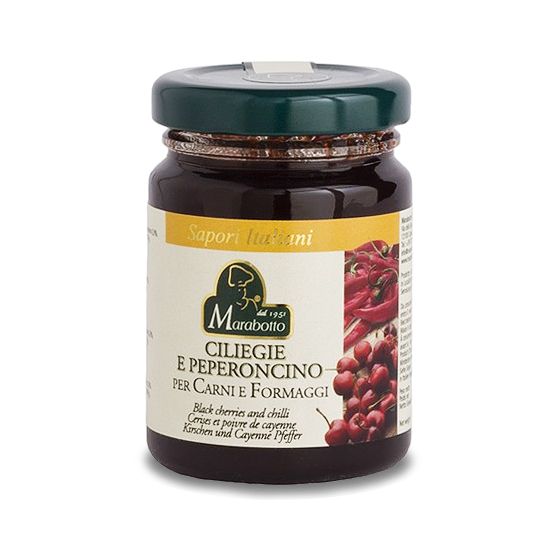 Ciliegie e Peperoncino / Kirsche und Cayennepfeffer 110 g MARABOTTO