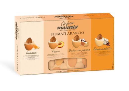 Confetti Sfumati Arancio 1kg CONFETTI MAXTRIS