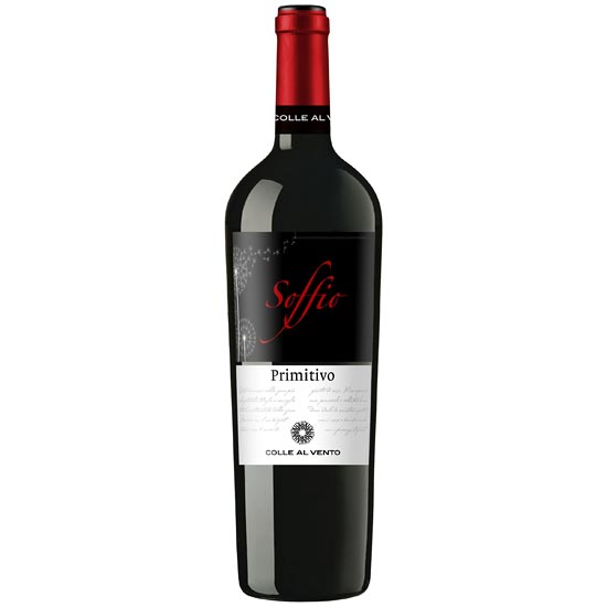 Primitivo di Manduria Soffio 0,75 L COLLE AL VENTO