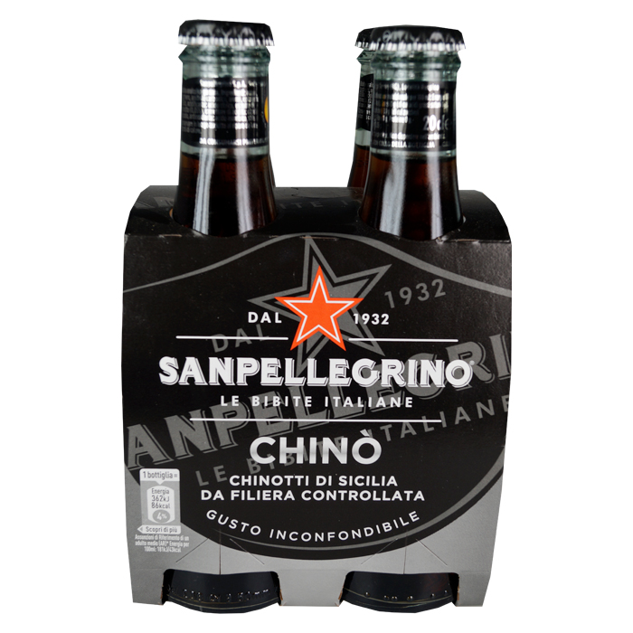 Chinò 4 x 0,2 L SAN PELLEGRINO
