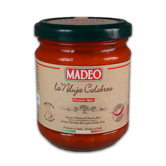 Nduja Piccante Spalmabile / Scharfe Salami zum Streichen 175 g MADEO