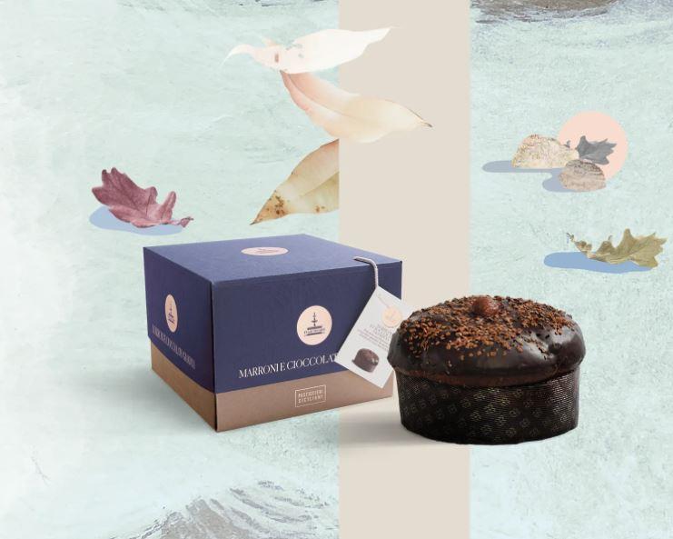 Panettone Marroni e Gianduia 1kg FIASCONARO