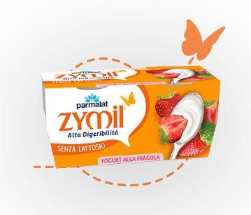 Yogurt Zymil Senza Lattosio Fragola 250g PARMALAT